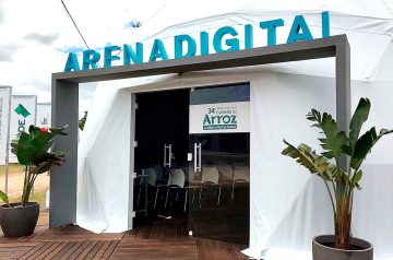 Inovação marca presença na Abertura da Colheita do Arroz com a Arena Digital
